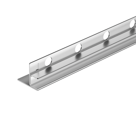 Slope profile Balneo inox for glass left 170 cm