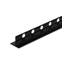 Slope profile Balneo black for glass left 120 cm