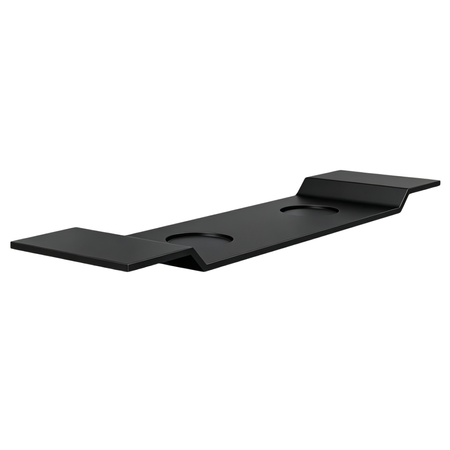 Bathtub shelf VANO Solid Surface Carbon Black