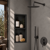 Niche shelf WALL-BOX Solid Duo Carbon Black