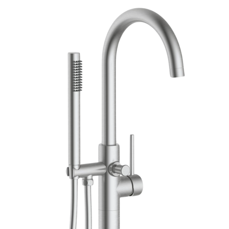Balneo Cascade bath mixer model 2 inox