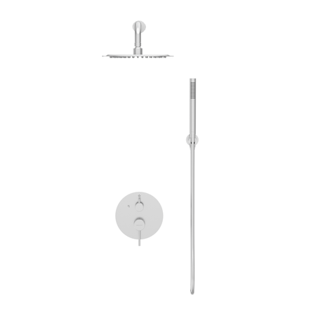 Bateria prysznicowa Balneo Cascade zestaw 2  inox