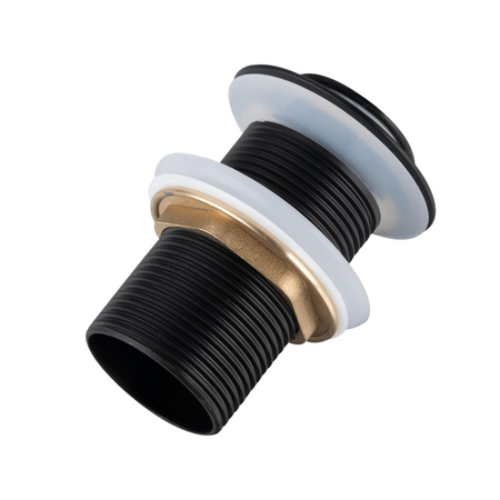 Korek umywalkowy mosiężny Balneo Klik Klak B czarny bez przelewu