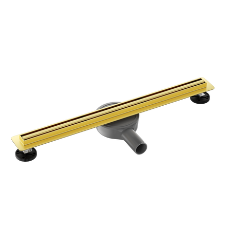 Odpływ liniowy podłogowy Balneo Slim & Low ProLine Gold 100 cm złoty