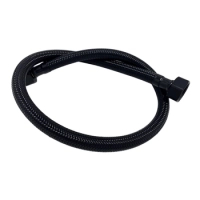 Wężyk przyłączeniowy Balneo PEX w oplocie czarnym 3/8" x 3/8" 40 cm