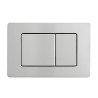 Flush button for TOILET Balneo Axo inox made of stainless steel brushed