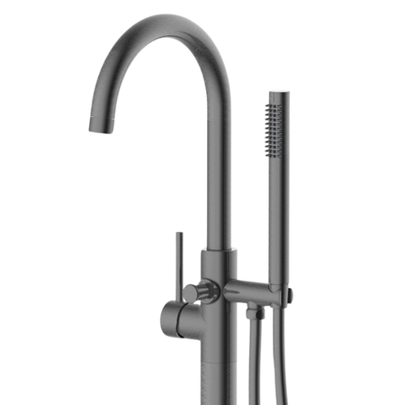 Balneo Cascade bathtub faucet model 2 gun metal