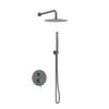 Balneo Cascade shower mixer set of 2 gun metal