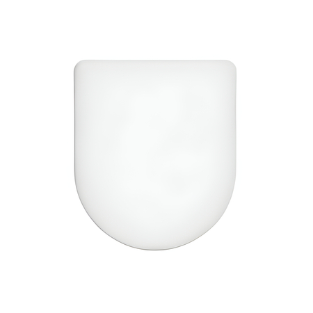 White soft-close toilet seat for Balneo LUNA and LUXA toilet bowls