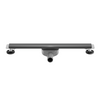 Odpływ liniowy podłogowy Balneo Slim & Low ProLine Gun Metal 80 cm grafitowy