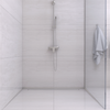 Slope profile Balneo inox for glass right 120 cm