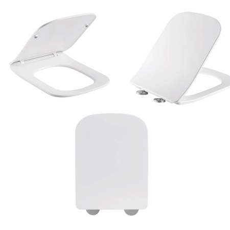 Balneo LUGA White Soft-Close Toilet Seat