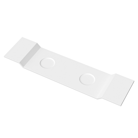 Bathtub shelf VANO Solid Surface Coco White