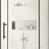 Balneo Wall Box LED Inox recessed shelf 90 x 30 x 10 cm