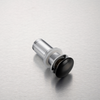 Balneo Klik Klak C Brass Basin Plug Black Without Overflow with Ceramic Head