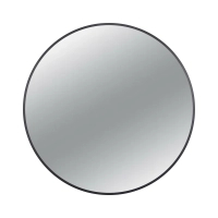 Balneo Corina 100 cm Black Round Mirror