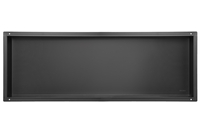 Balneo Wall Box No rim Black 90 x 30 x 7 cm black stainless steel recessed shelf without collar