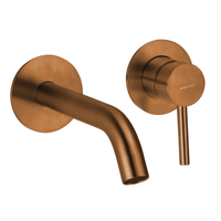 Balneo Cascade washbasin faucet model 3 copper