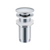 Basin plug brass Balneo Klik Klak C chrome without overflow