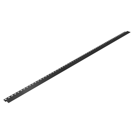 Slope profile Balneo black floor front 130 cm