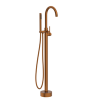 Balneo Cascade bathtub faucet model 2 copper