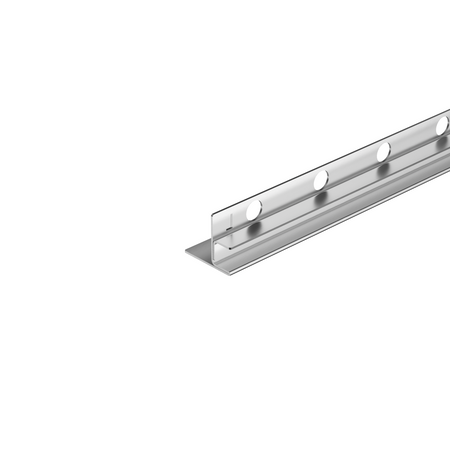 Listwa spadkowa Balneo inox do szkła lewa 170 cm