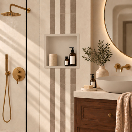 Niche shelf WALL-BOX Solid One Cashmere Dune