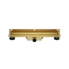 Wall-mounted shower drain Wall and Floor NEXT - 90 cm Gold