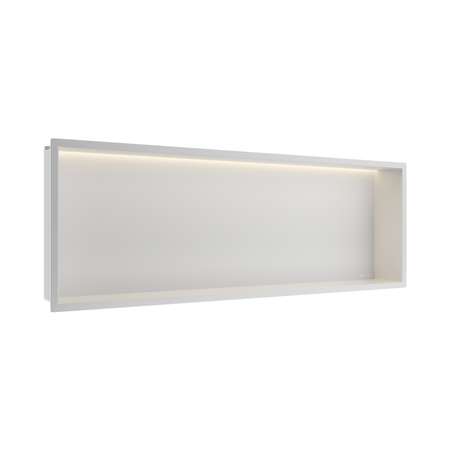WALL-BOX ONE - WHITE z LED - 30x90x10 cm