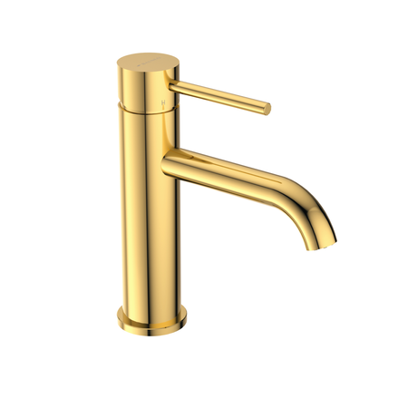 Balneo Cascade washbasin faucet model 1 shiny gold