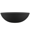 Washbasin TIERA Solid Surface Carbon Black