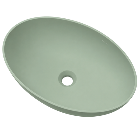 Umywalka SOVELIA Solid Surface Pistachio Cream