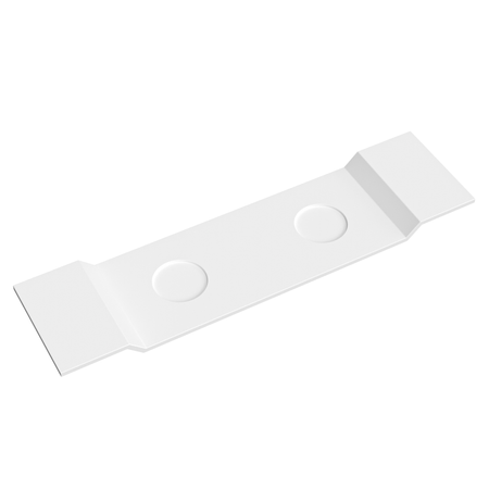Półka na wannę VANO Solid Surface Coco White
