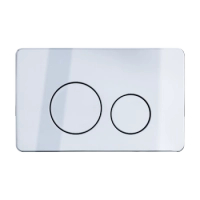 Flush button for TOILET Balneo Oxo chrome