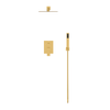Bateria prysznicowa Balneo Cascade zestaw 3 shiny gold