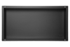 Balneo Wall Box No rim Black 60 x 30 x 10 cm black stainless steel recessed shelf without collar