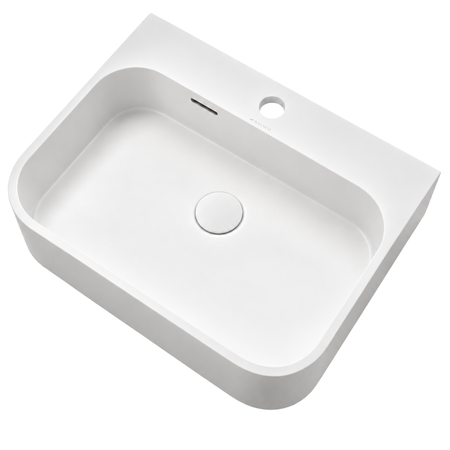 Umywalka BELORIA Solid Surface Coco White