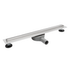 Linear drain floor Balneo Slim & Low ProLine Inox 100 cm chrome