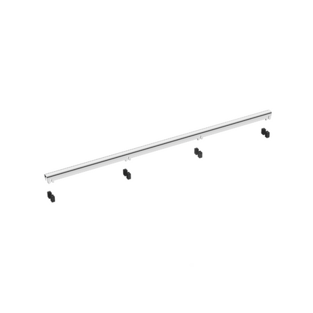 Linear drain floor Balneo Slim & Low ProLine Inox 70 cm chrome
