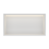 WALL-BOX ONE - WHITE z LED - 30x60x10 cm