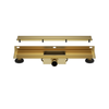 Wall-mounted shower drain Wall and Floor NEXT - 70 cm Gold