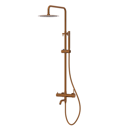 Bateria prysznicowa Balneo Cascade zestaw 1 copper