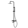 Bateria prysznicowa Balneo Cascade zestaw 1 black