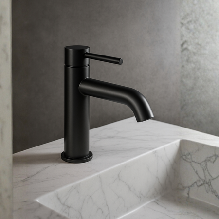 Balneo Cascade washbasin faucet model 1 black