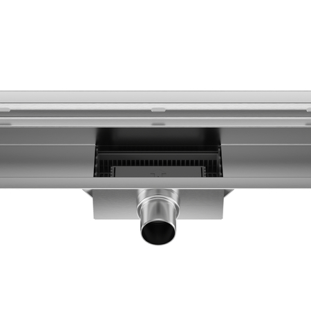 Odpływ liniowy ścienny Balneo W-Drain NEXT 2w1 80 cm chrom dwustronny