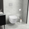 Balneo concealed WC set Fix-Frame Narrow frame with white Luna Tornado WC bowl