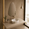 Balneo Vilar Above-Counter Basin 56 x 35.5 cm, White Ceramic