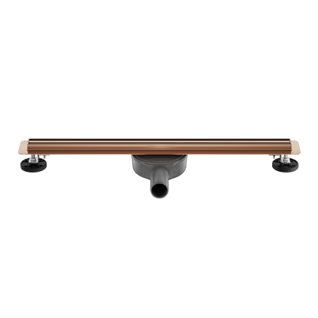 Odpływ liniowy podłogowy Balneo Slim & Low ProLine Copper 100 cm miedziany