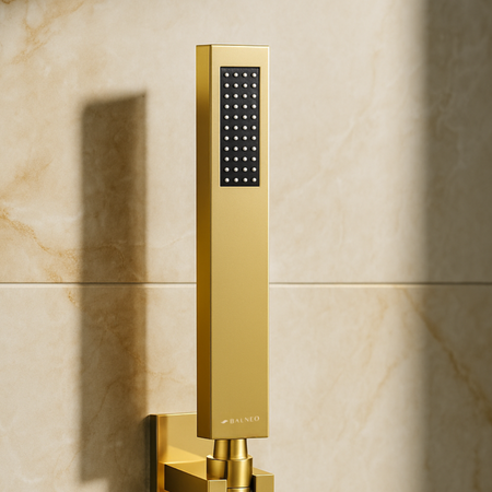 Słuchawka prysznicowa Balneo Cascade model 2 shiny gold
