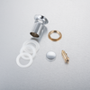 Basin plug brass Balneo Klik Klak B chrome with overflow